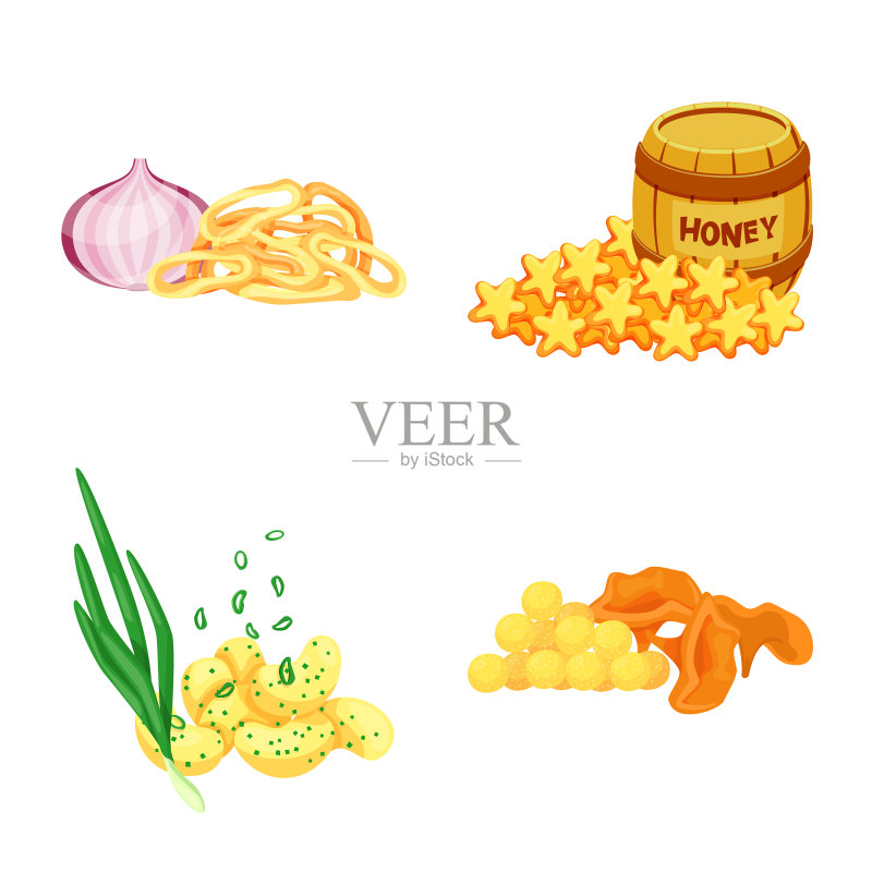 食物和产品符号合集图标素材