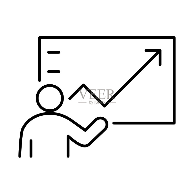 演示图标:线性图标图标素材