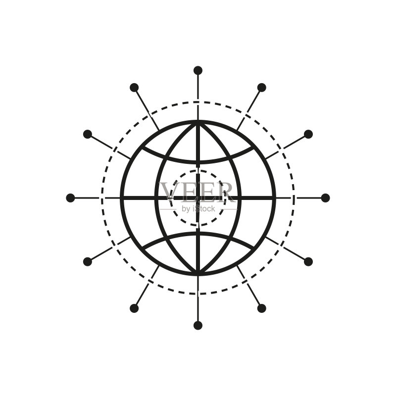 物联网图标矢量图图标素材
