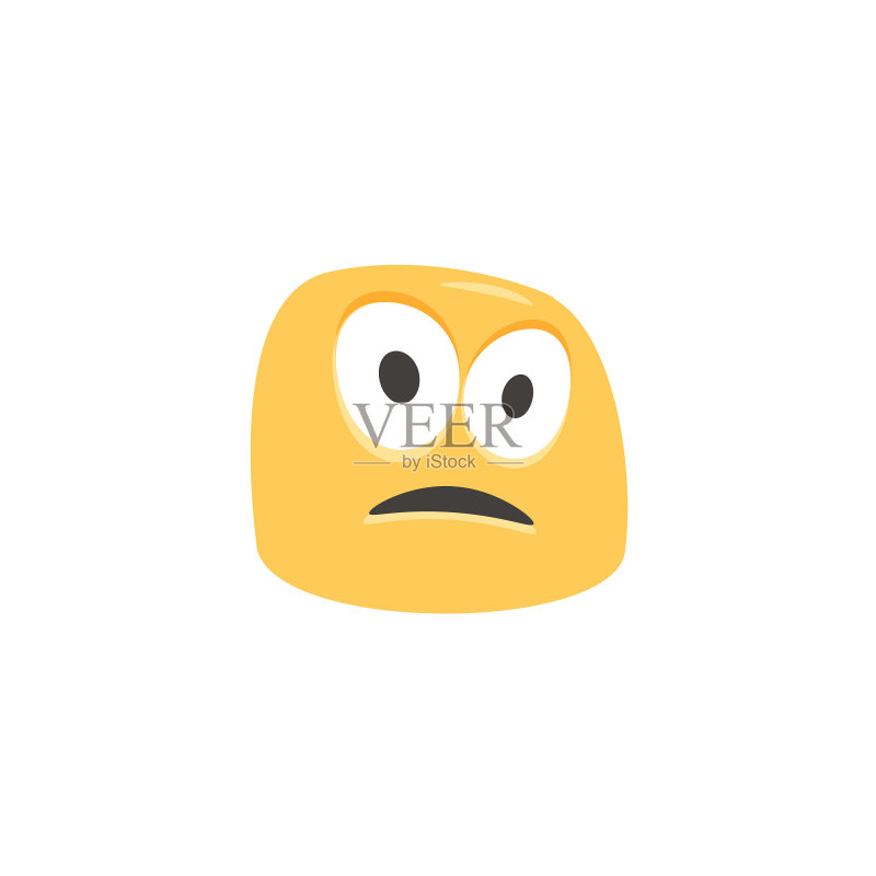 手绘卡通风格的表情符号图标素材