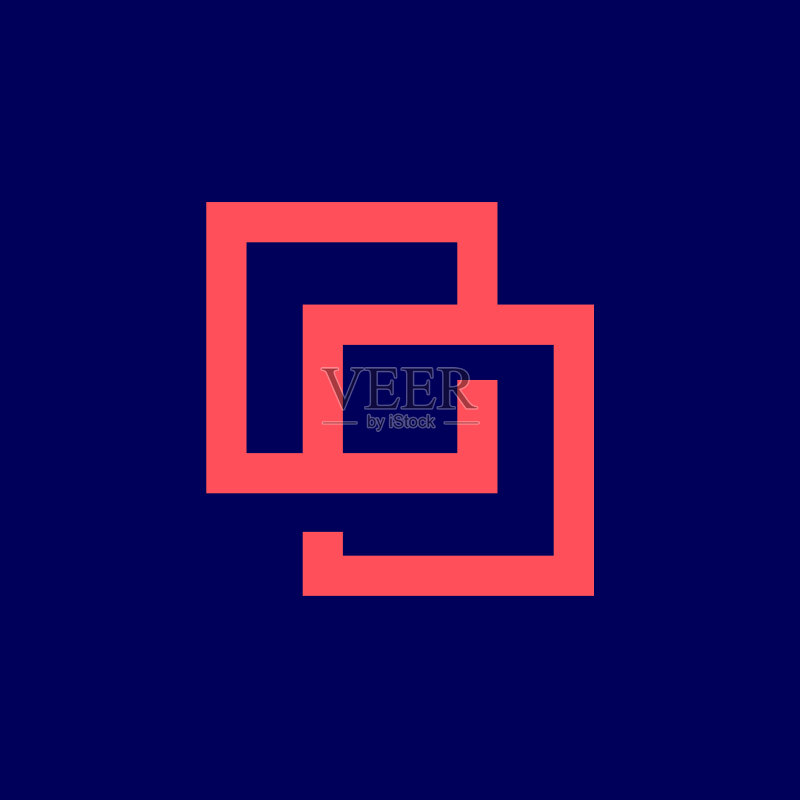 方形图标Logo设计图标素材