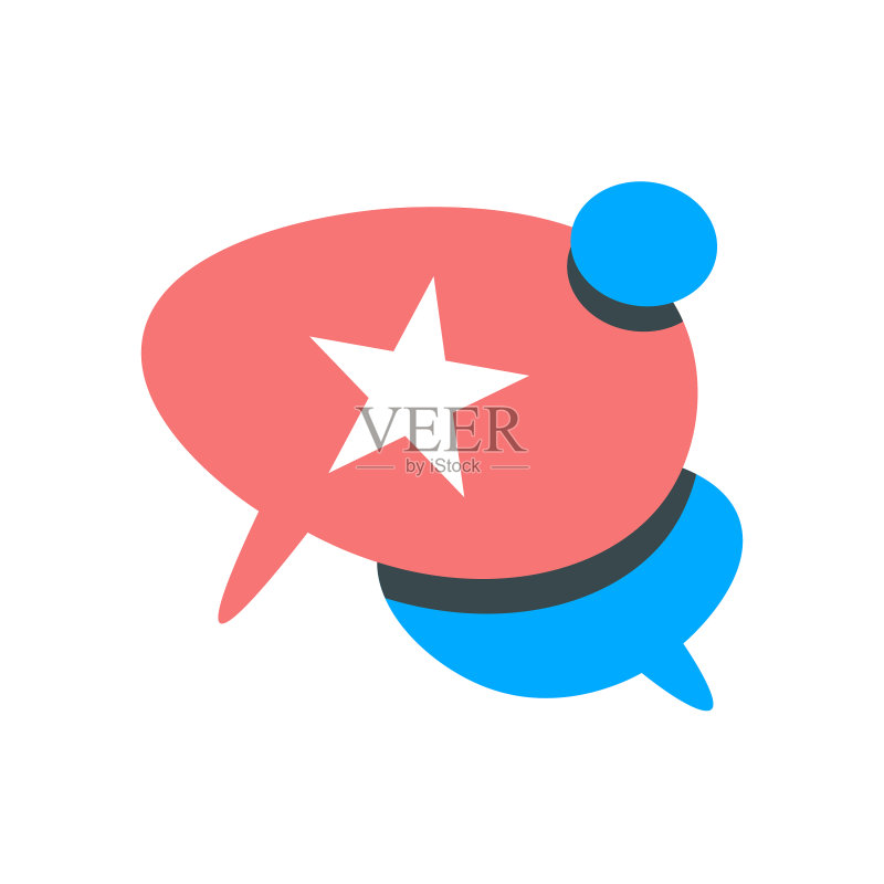 美国总统选举设计概念图标素材