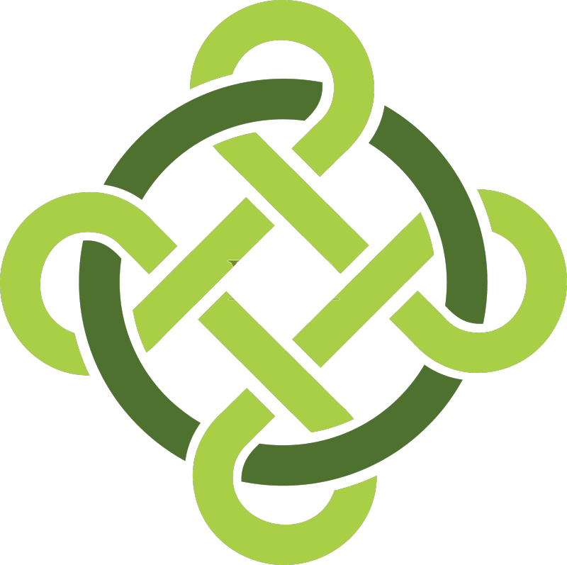 抽象绿色网络系统Logo图标图标素材