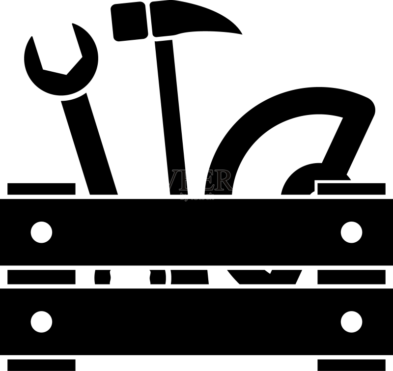 工具箱图标设计模板图标素材