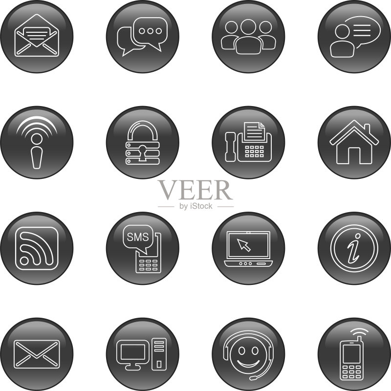 Web和通信图标图标素材