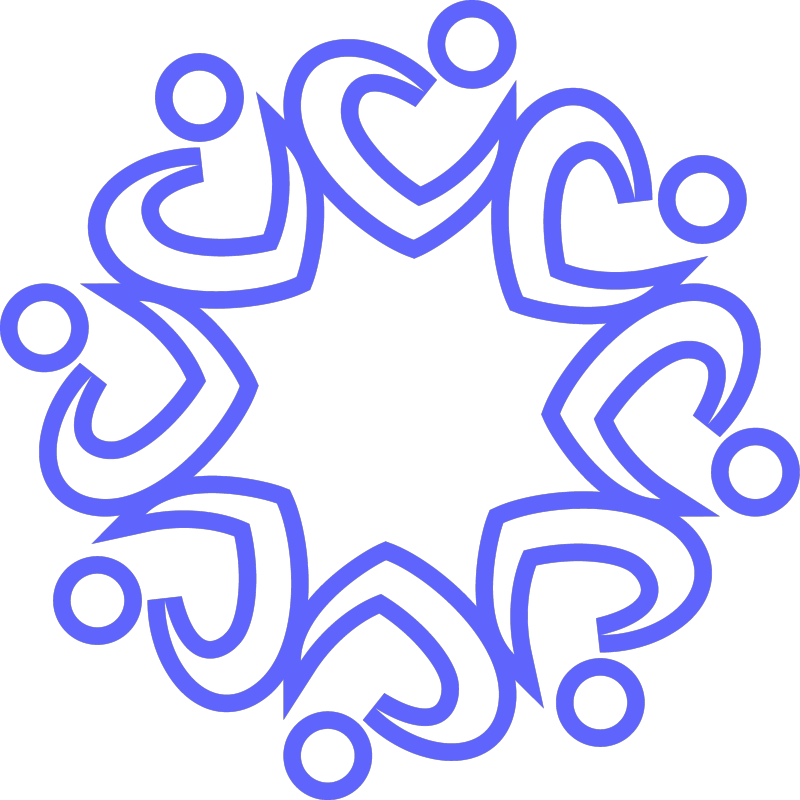 抽象社区logo模板图标素材
