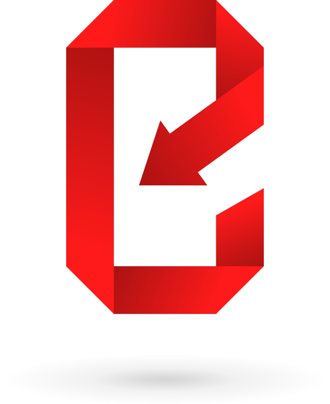 字母E手机App标志图标设计图标素材