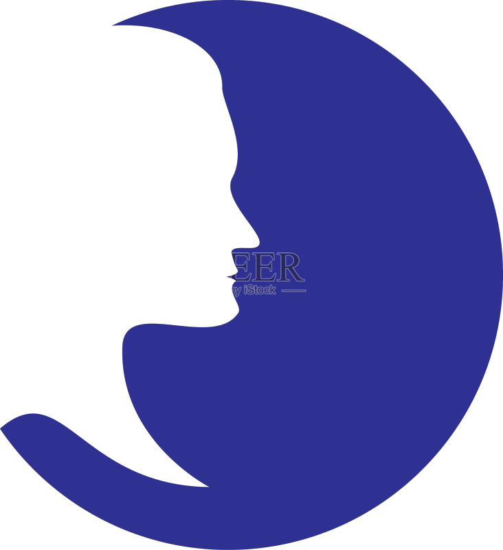 面部插画Logo图标素材