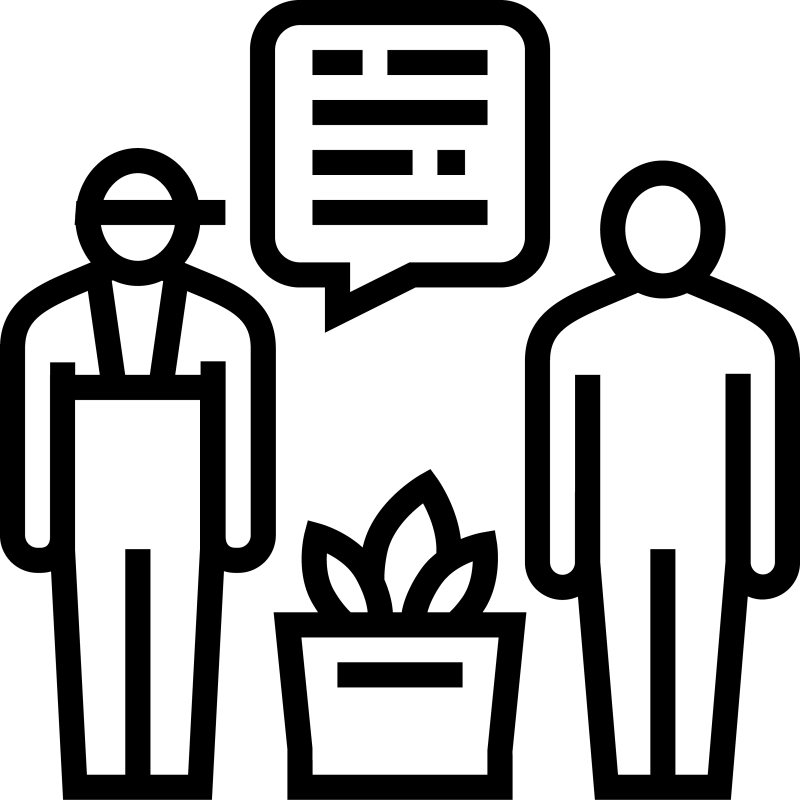 私人购物师线性图标图标素材