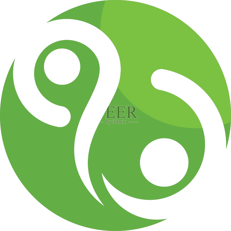 社区关怀标志模板图标素材