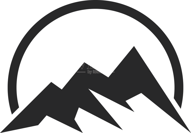 山脉Logo图标素材