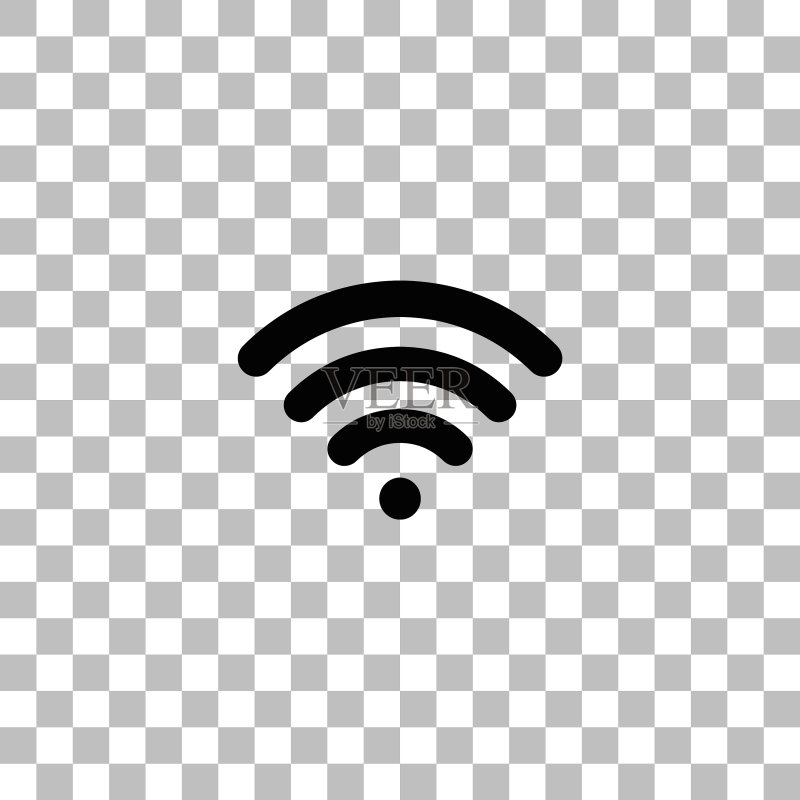 WIFI图标(扁平风格)图标素材