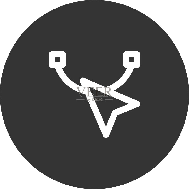 网站光标图标现代风格图标素材