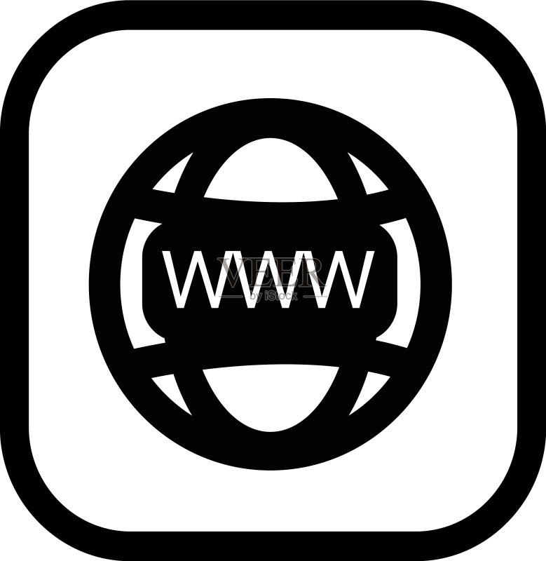 万维网图标图标素材
