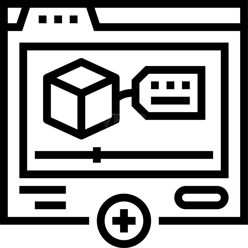 产品推广线性图标图标素材
