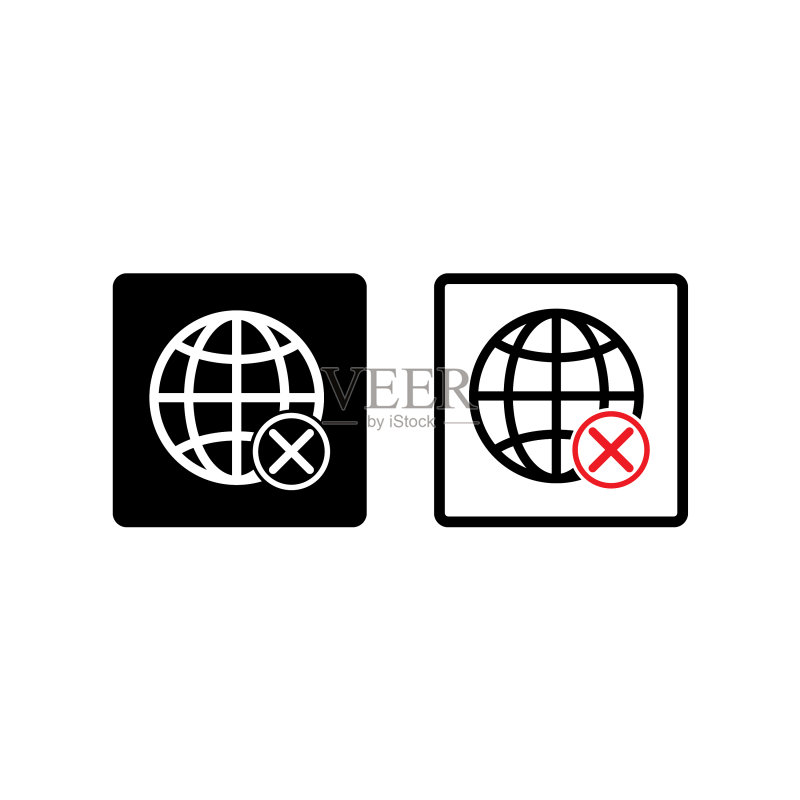 未连接图标网络图标图标素材