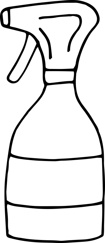 喷涂机手绘涂鸦极简主义图标素材