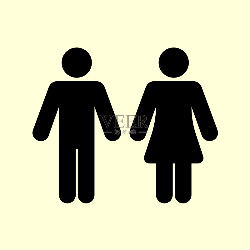 男女图标,浴室图标图标素材