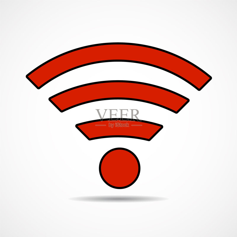 Wi-Fi标志无线网络图标图标素材