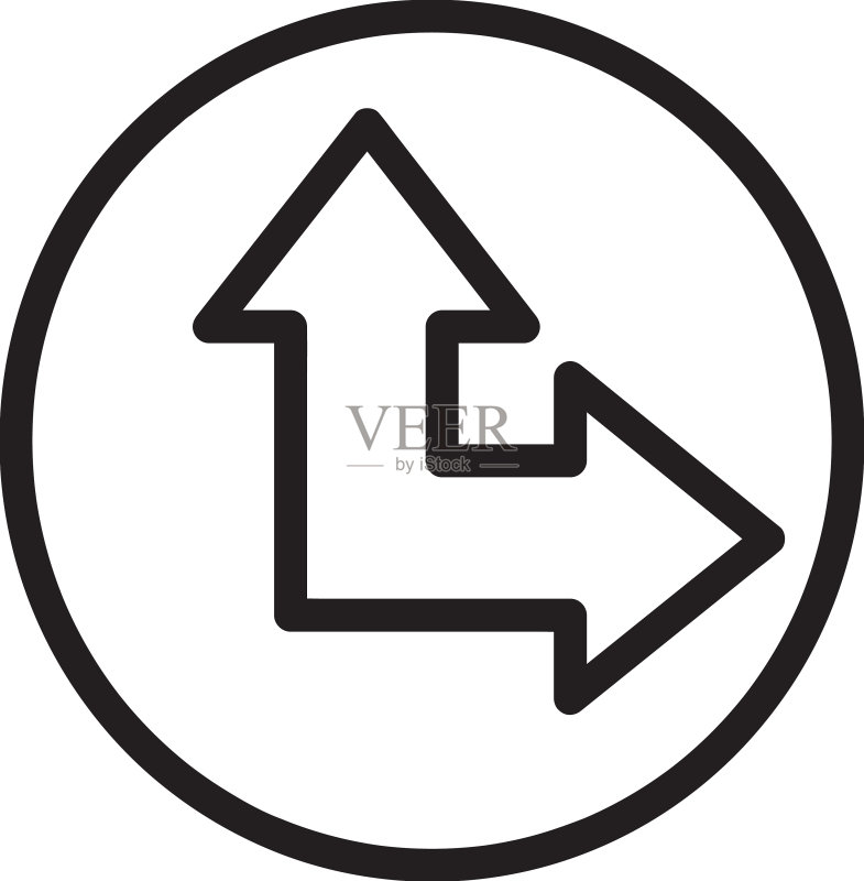 箭头标志图标图标素材
