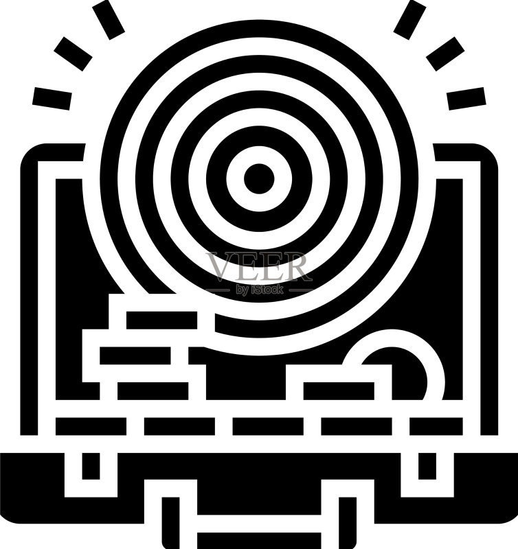 目标达成标志符号图标素材