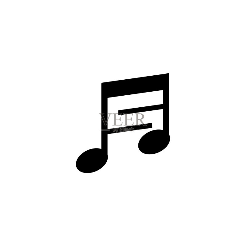 字母S音乐标志设计模板图标素材