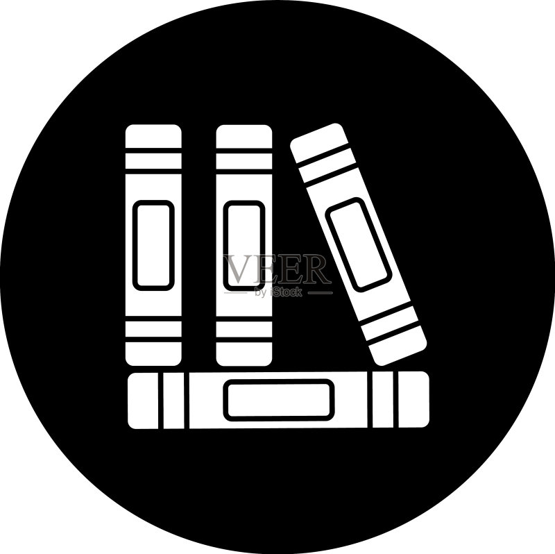 图书管理图标EPS 10图标素材