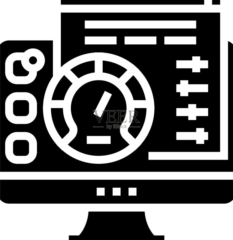 实用软件字形图标图标素材