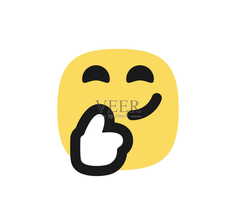 立方体设计表情符号图标素材