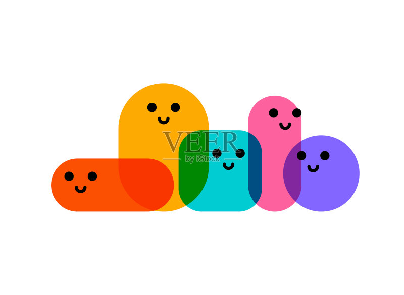 人类情感概念设计图标素材