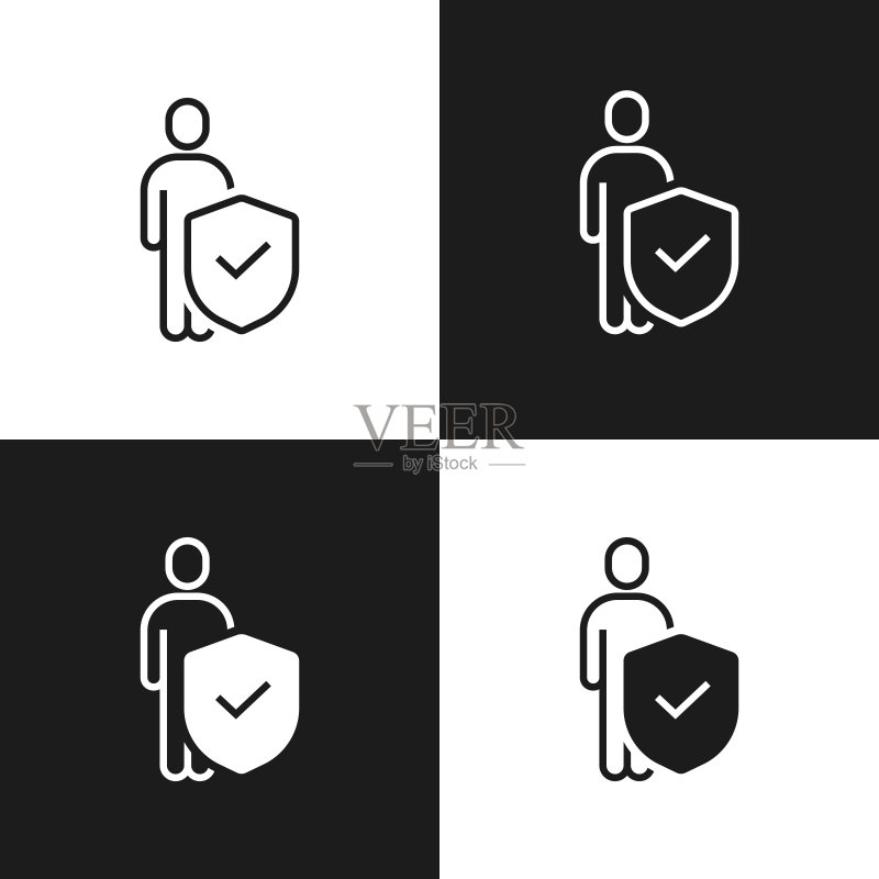 人们保护生命图标图标素材