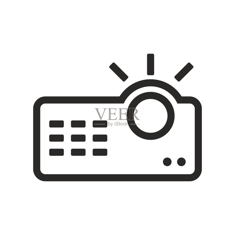 投影仪图标图标素材