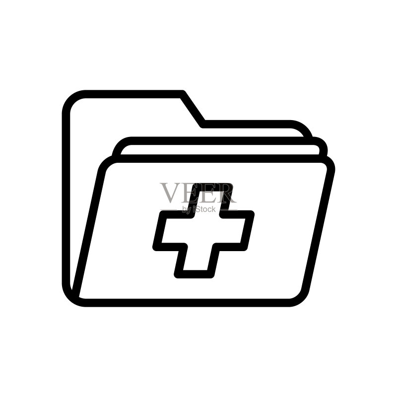 医院病历图标图标素材