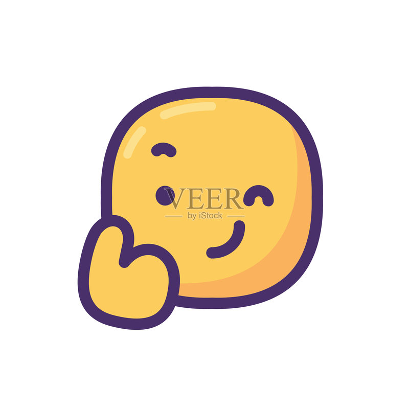 可爱又圆润的表情符号图标素材