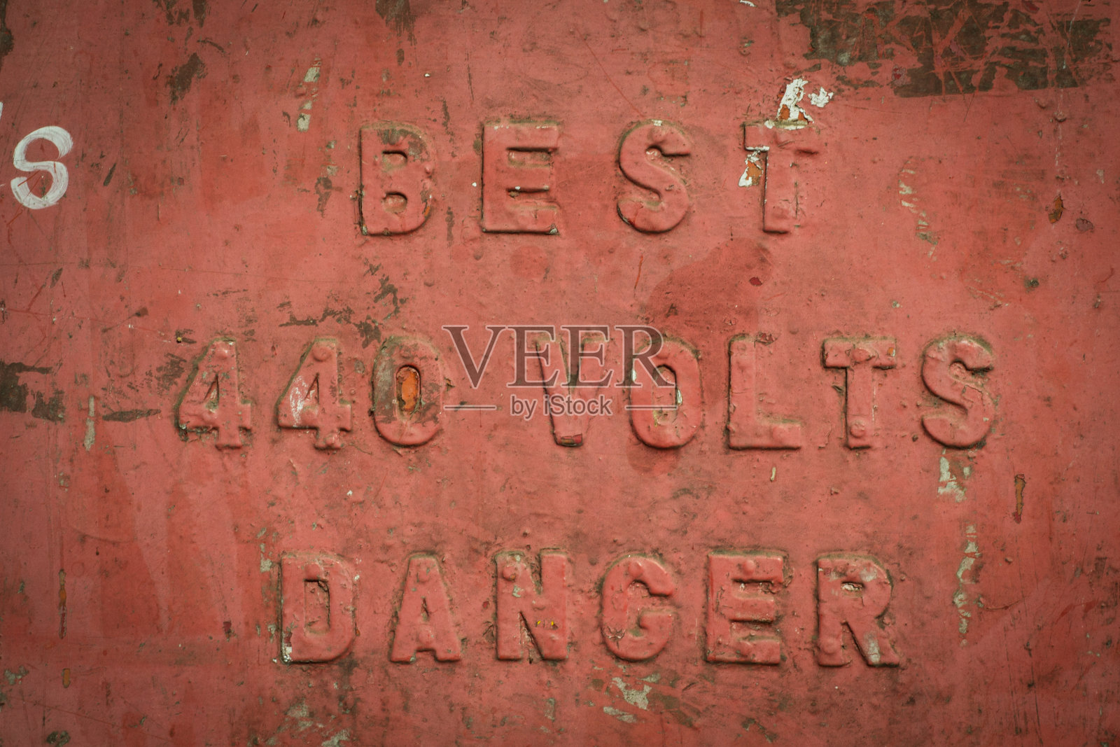 危险标志440伏照片摄影图片