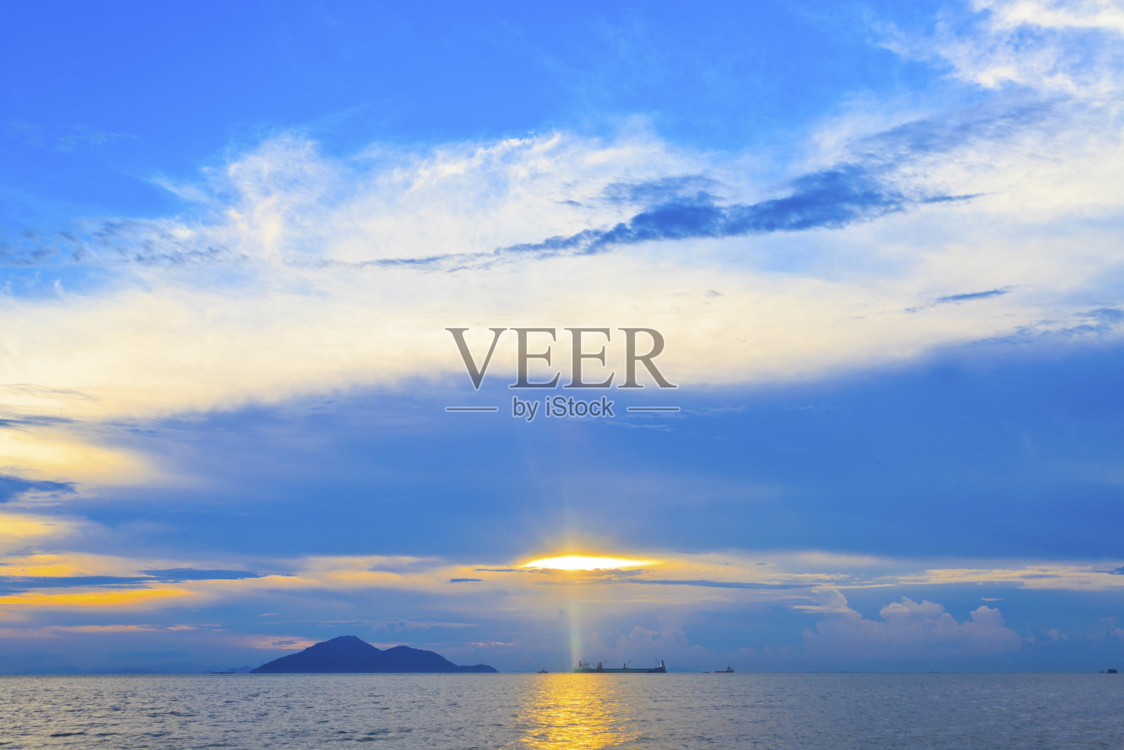 日落的场景照片摄影图片