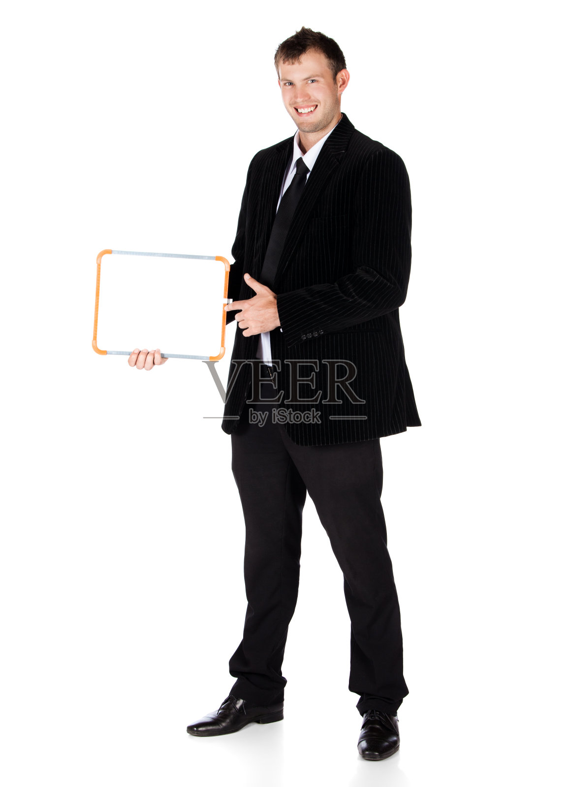 英俊的白人商人照片摄影图片