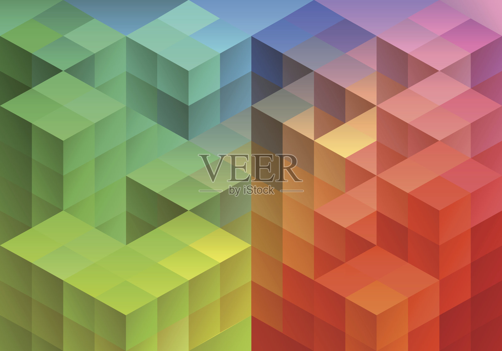 抽象几何背景，矢量插画图片素材