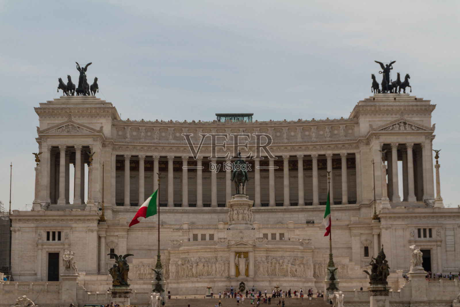 罗马，国王维克多·伊曼纽尔二世的国家纪念碑照片摄影图片