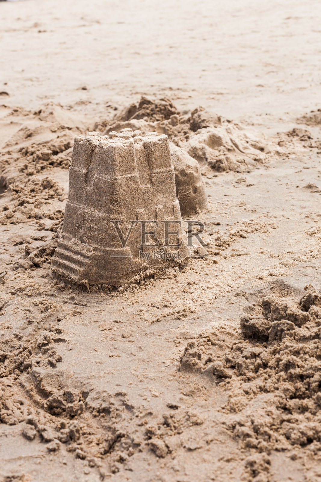 沙堡照片摄影图片