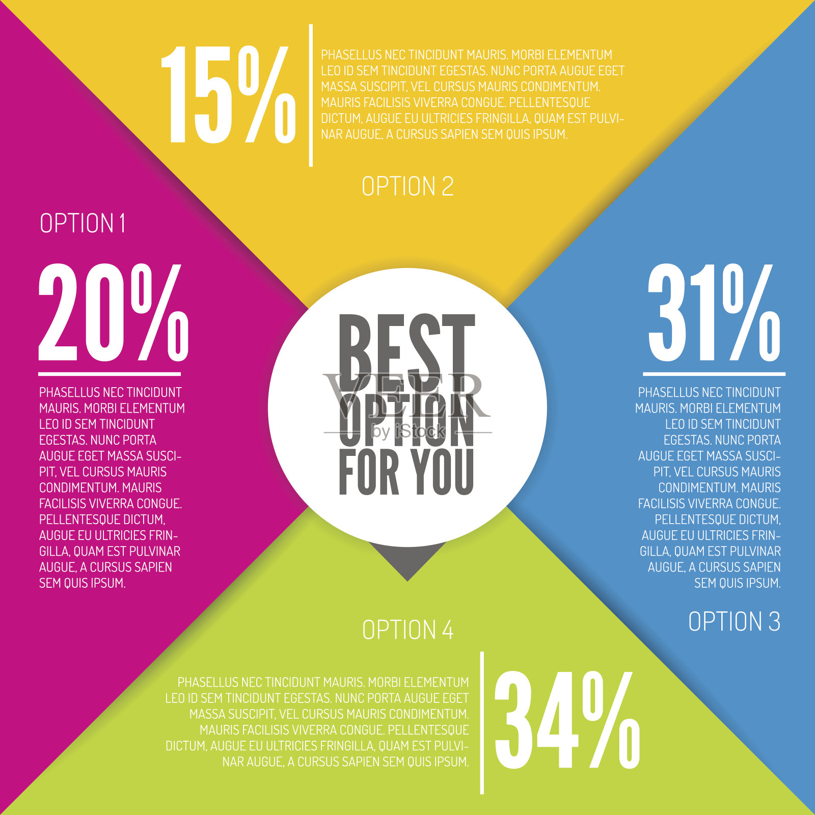 丰富多彩的信息图表设计插画图片素材