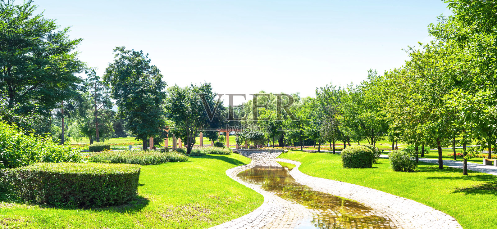 太阳岛公园照片摄影图片