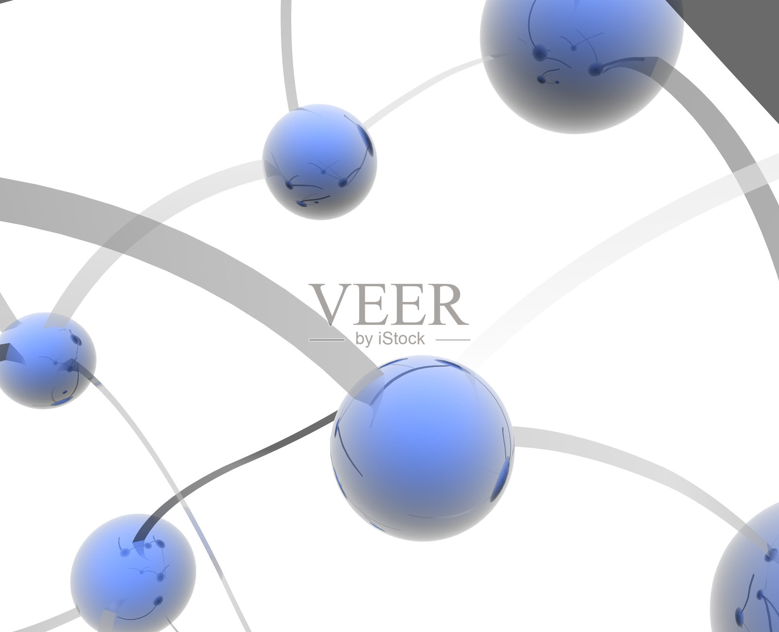 神经元插画图片素材