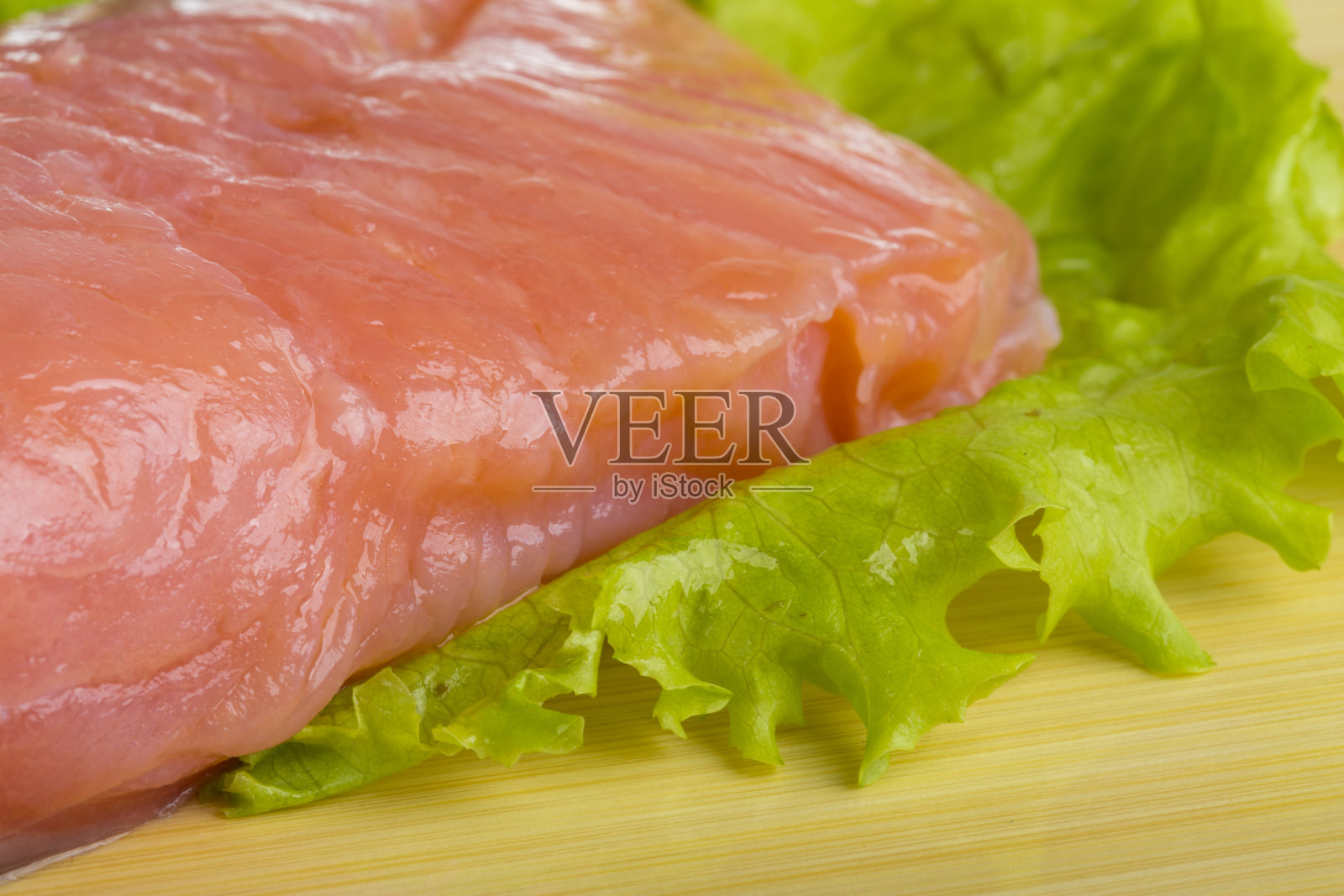 新鲜鲑鱼片照片摄影图片