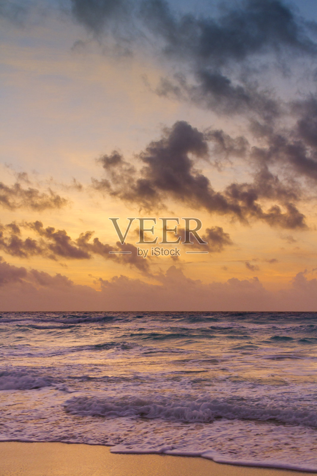 加勒比海的海滩照片摄影图片