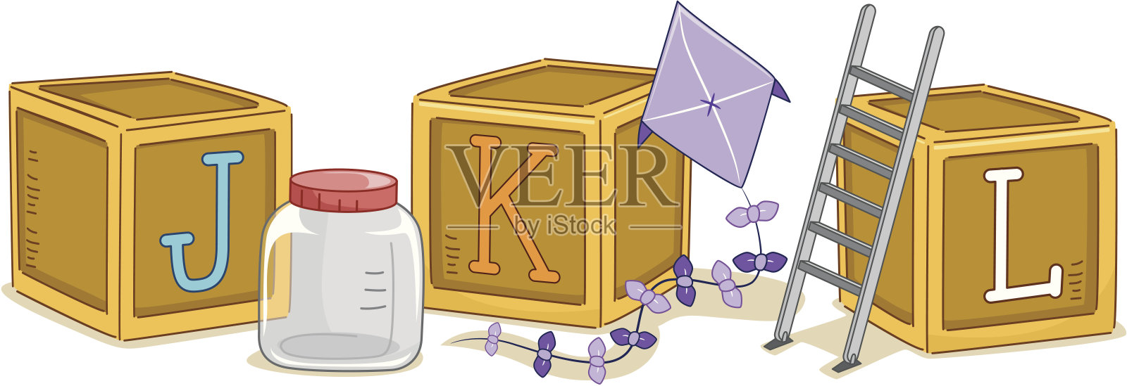 字母字母块设计元素图片