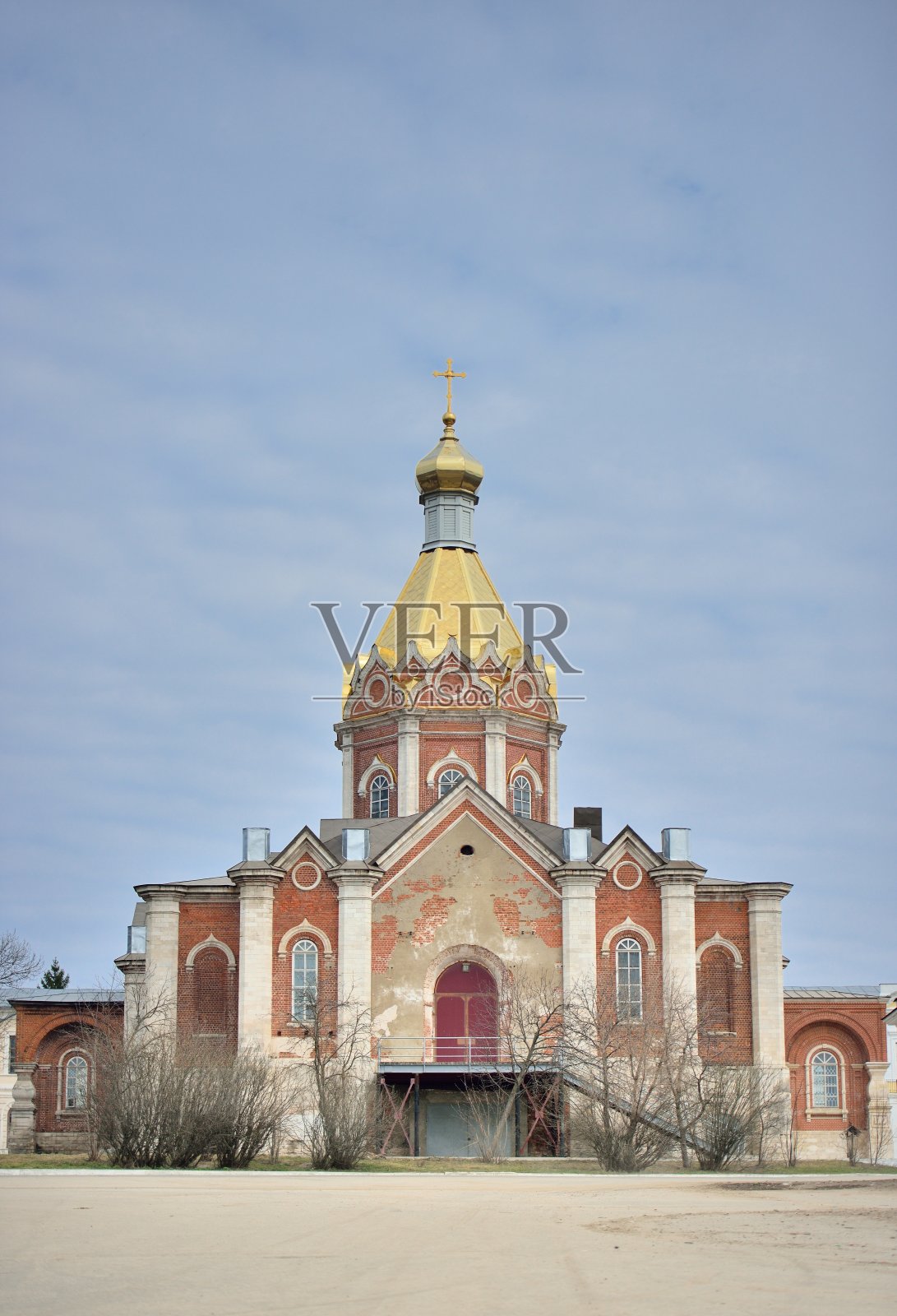 俄罗斯东正教教堂照片摄影图片