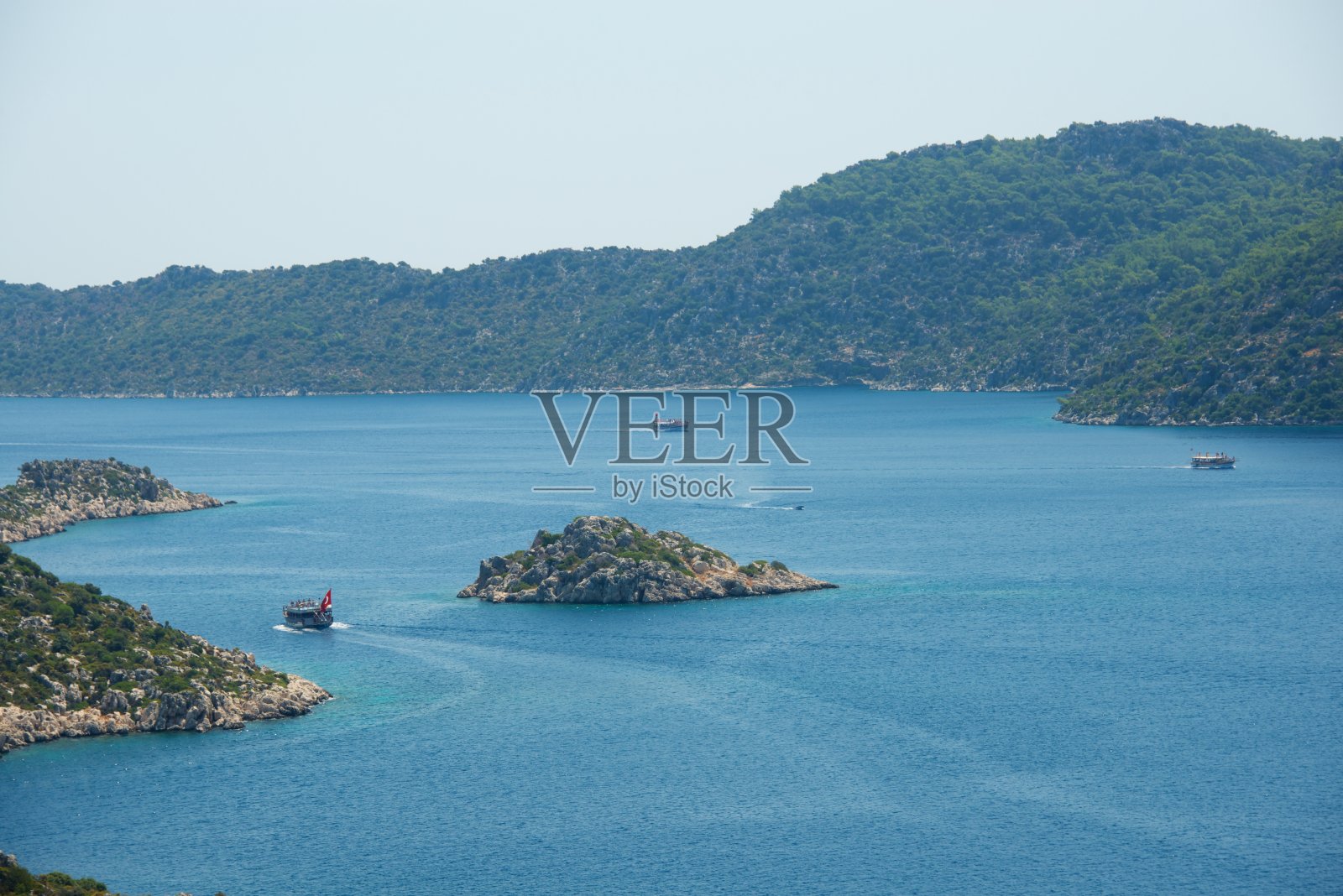 蓝色的景观照片摄影图片