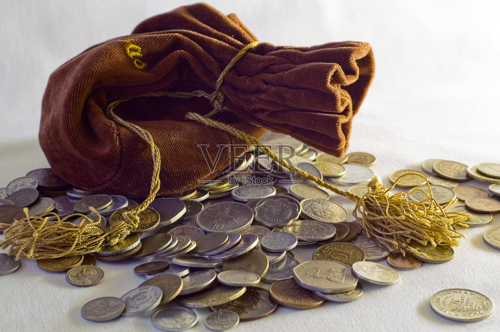 钱。世界硬币。集合照片摄影图片