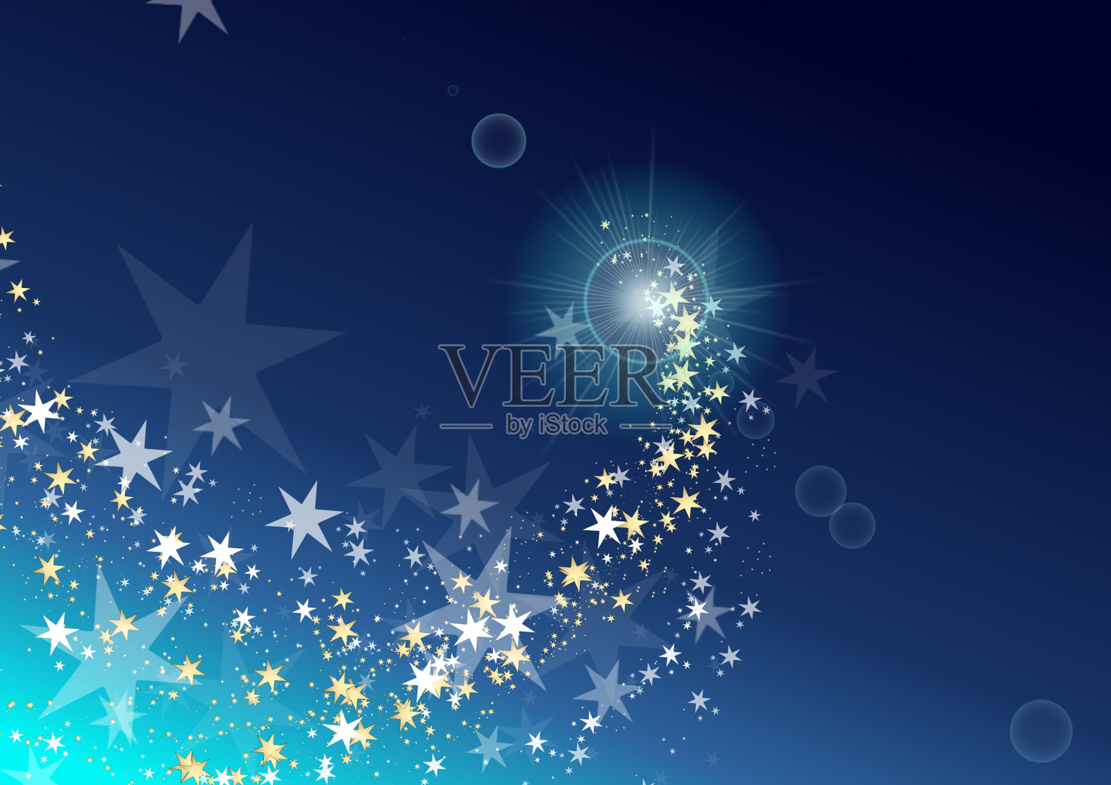 美丽的星星插画图片素材